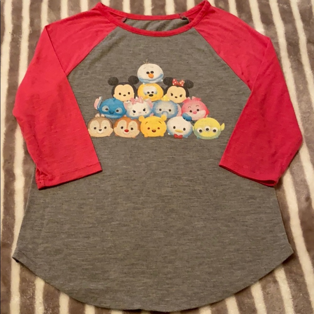 Disney Tsum Tsum Pajama Top Girls Size M